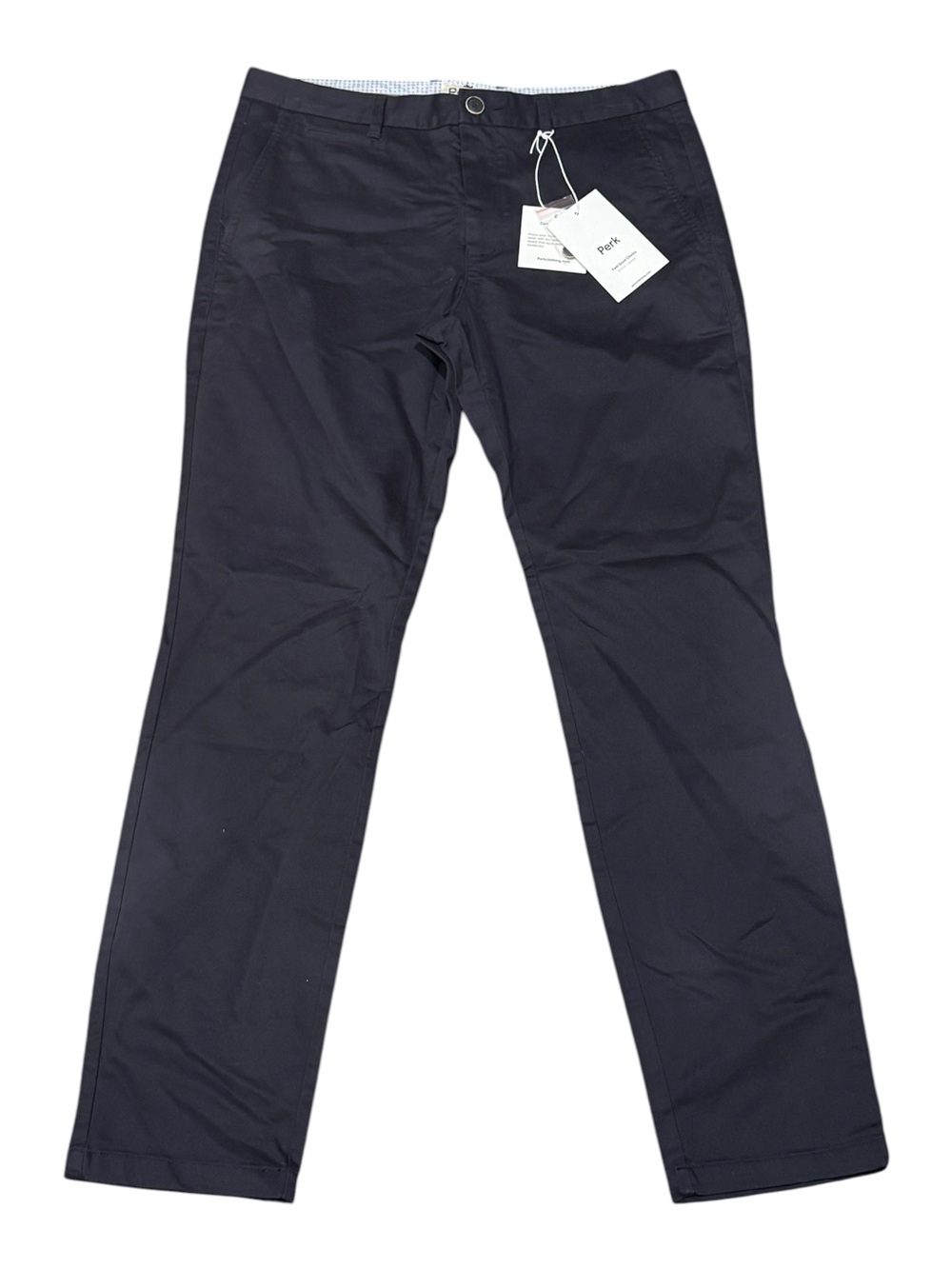 NWT Perk Feel Good Chinos Slim Fit Ink Blue Men’s Sz 33